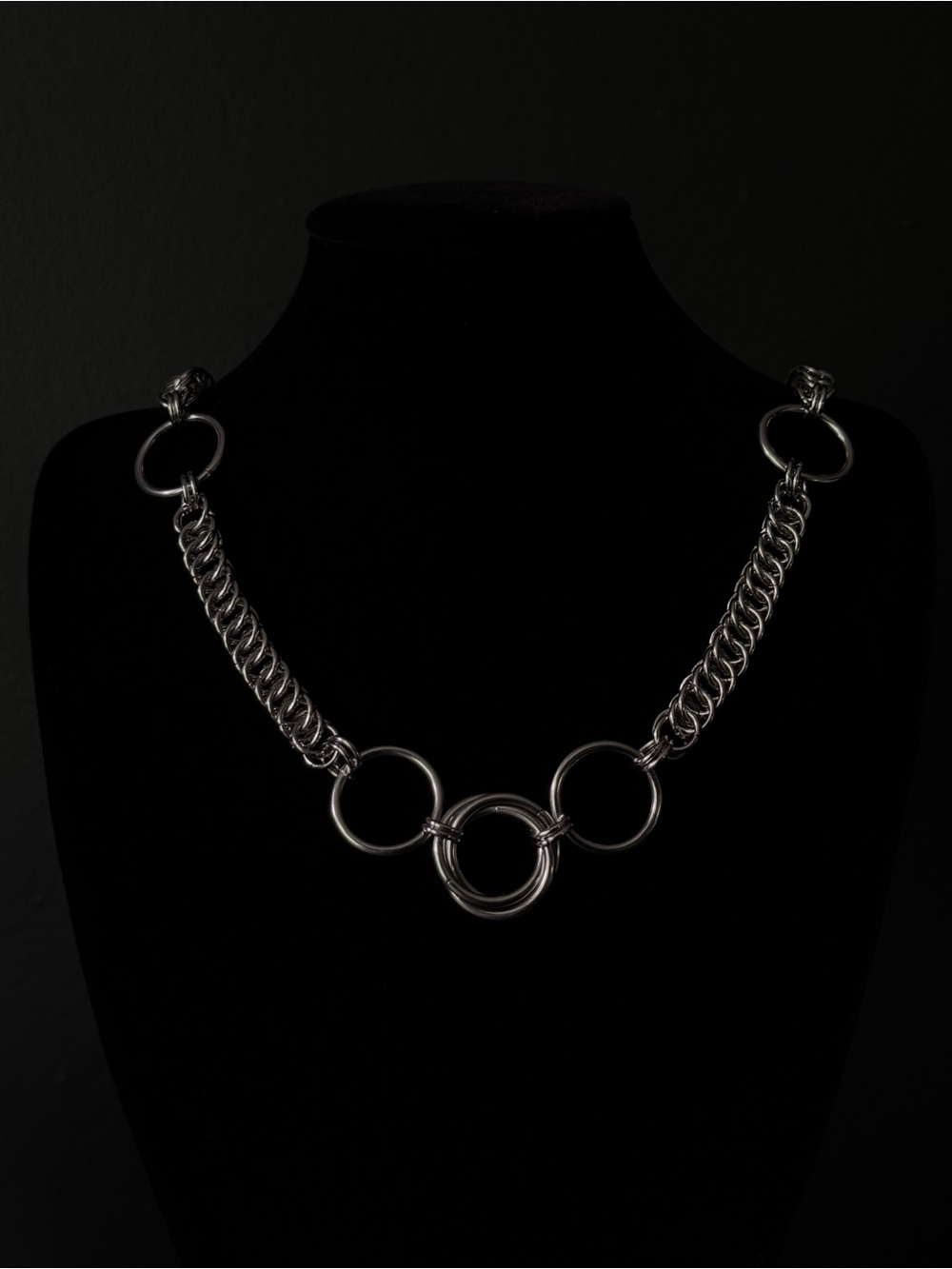 316 Stainless Steel Chainmail Necklace